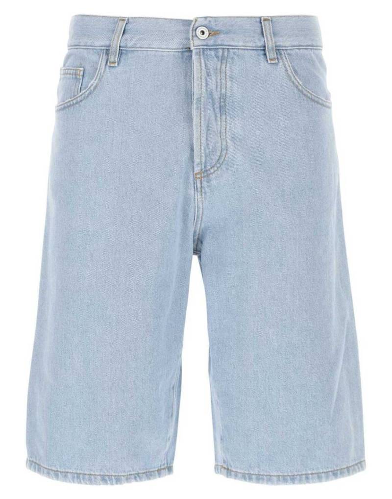 MARCELO BURLON Cropped Jeans Herren Himmelblau von MARCELO BURLON