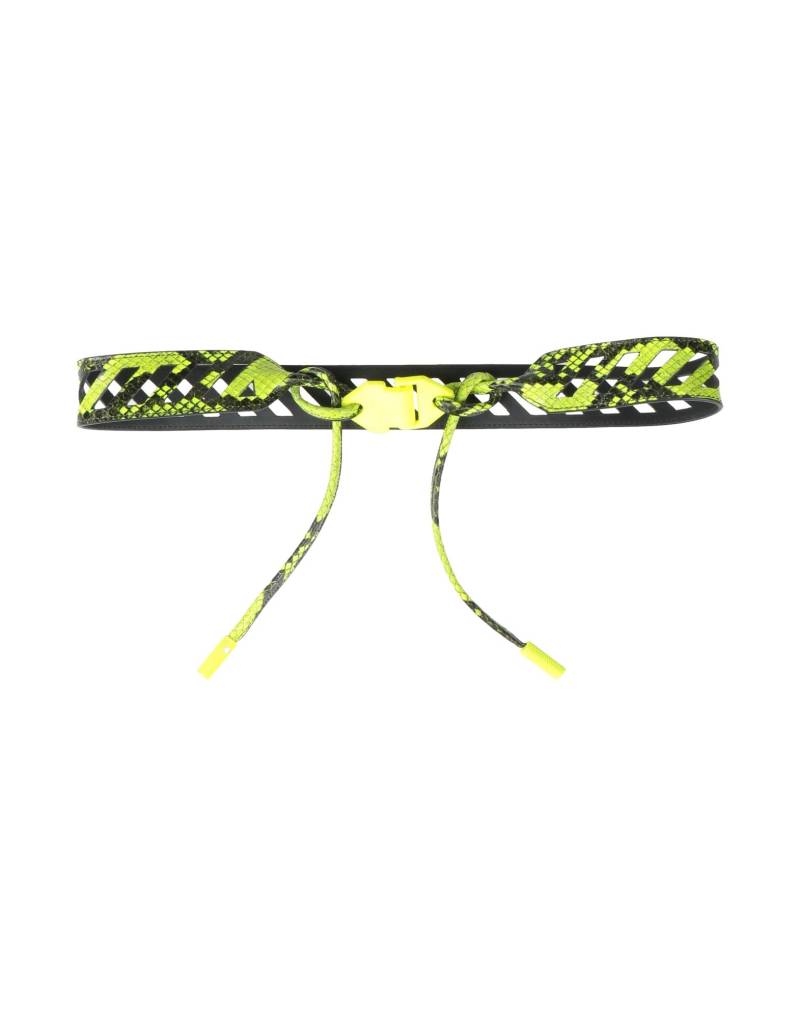 MARCELO BURLON Gürtel Damen Gelb von MARCELO BURLON