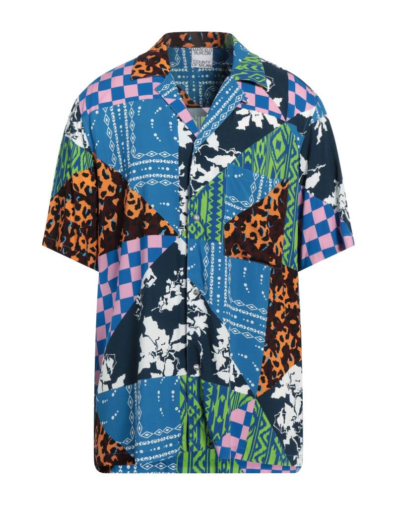 MARCELO BURLON Hemd Herren Blau von MARCELO BURLON