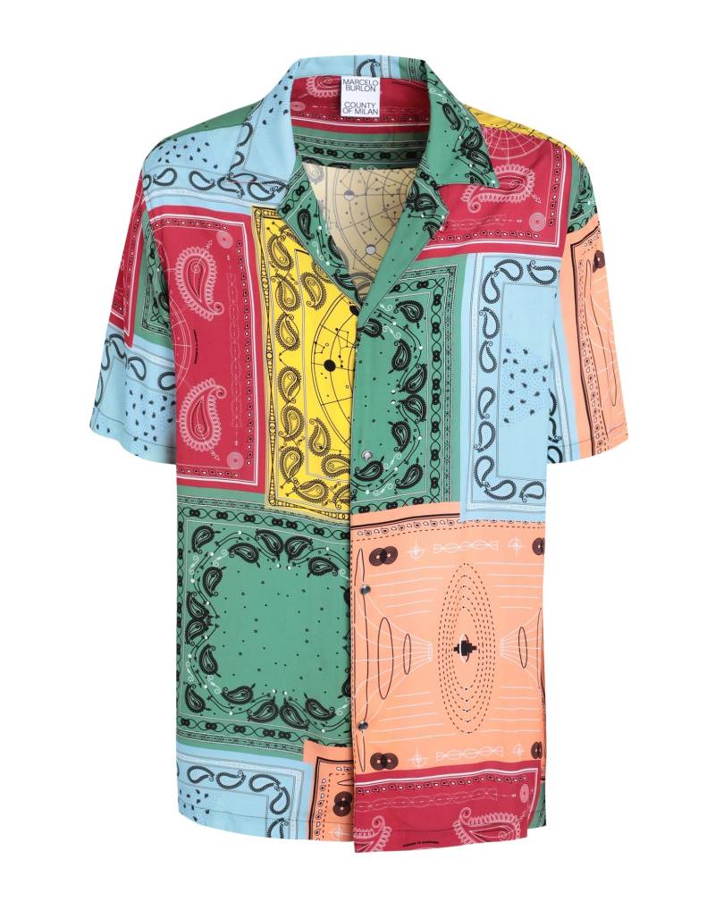 MARCELO BURLON Hemd Herren Grün von MARCELO BURLON