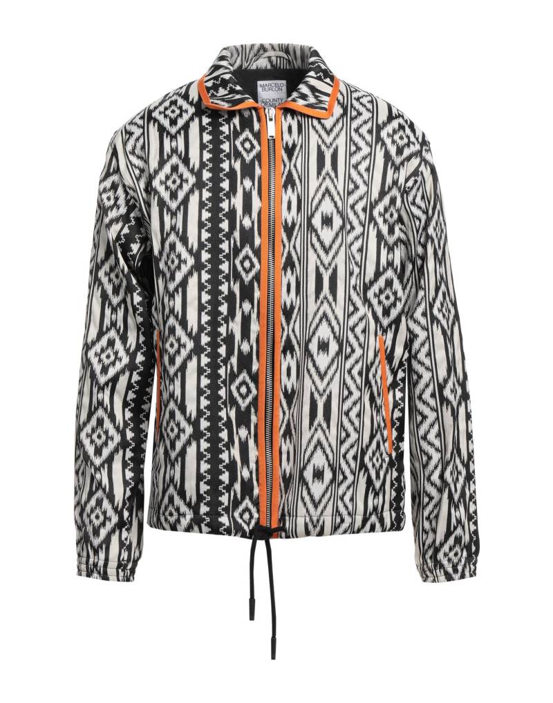 MARCELO BURLON Jacke & Anorak Herren Elfenbein von MARCELO BURLON