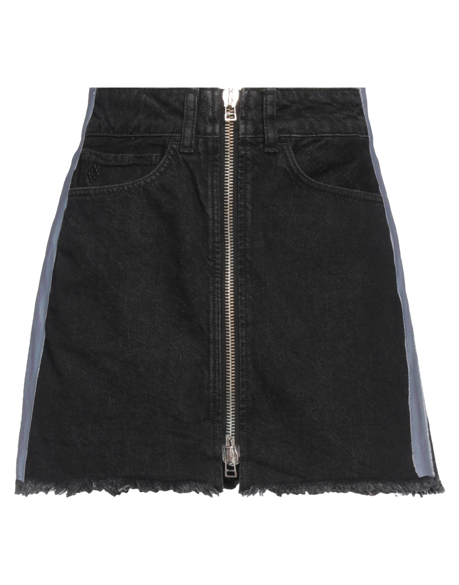 MARCELO BURLON Jeansrock Damen Schwarz von MARCELO BURLON