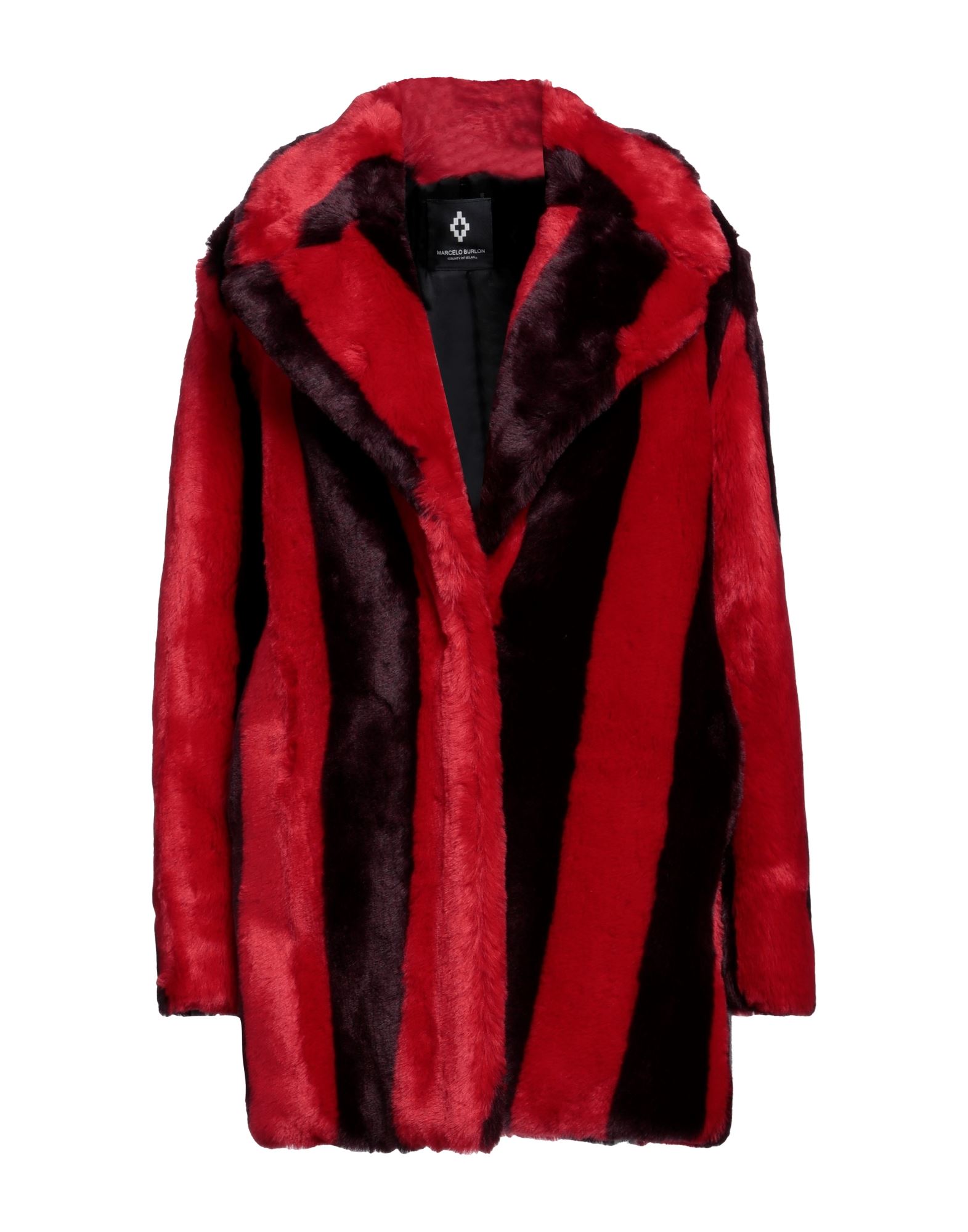 MARCELO BURLON Shearling- & Kunstfell Damen Rot von MARCELO BURLON