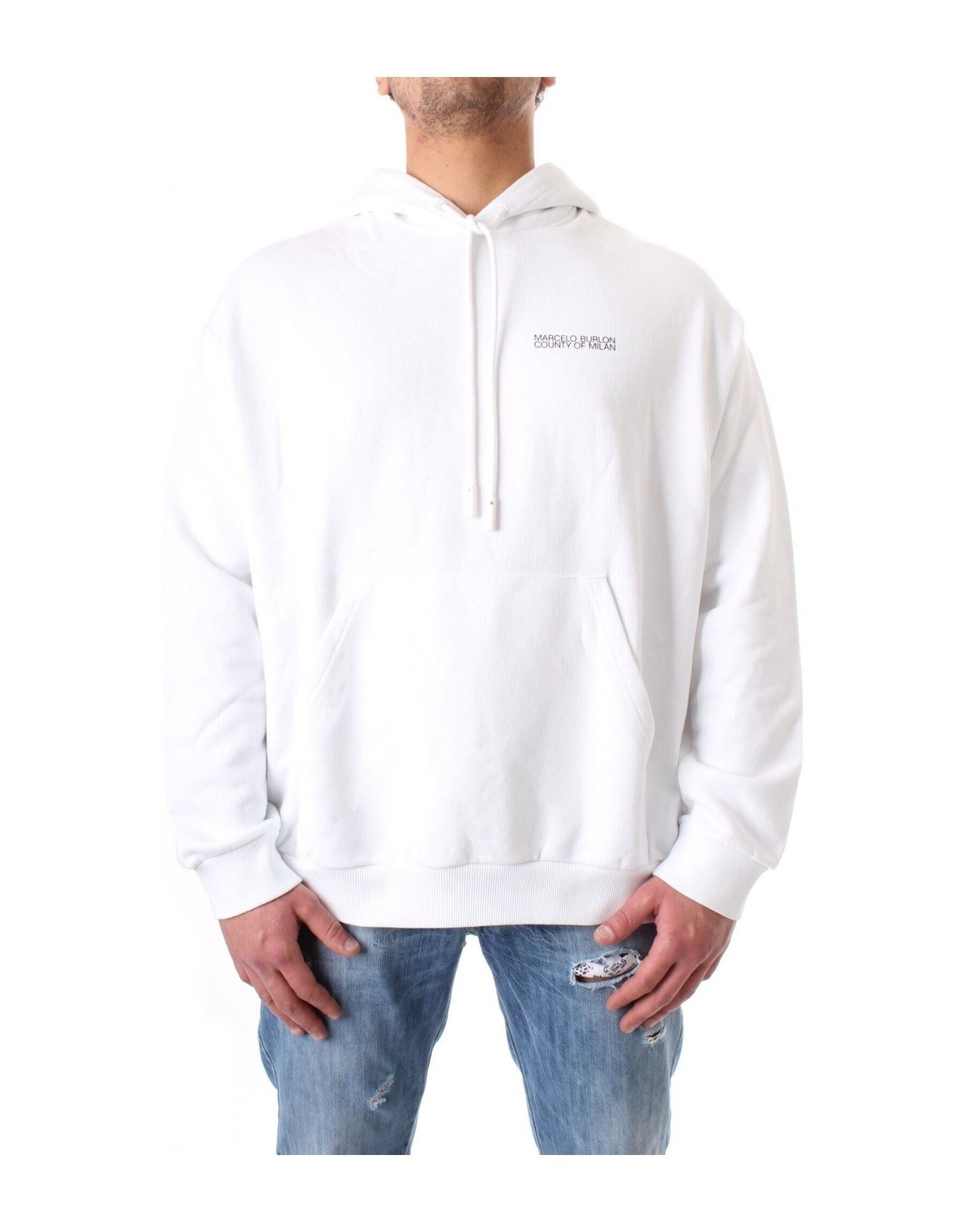 MARCELO BURLON Sweatshirt Herren Weiß von MARCELO BURLON