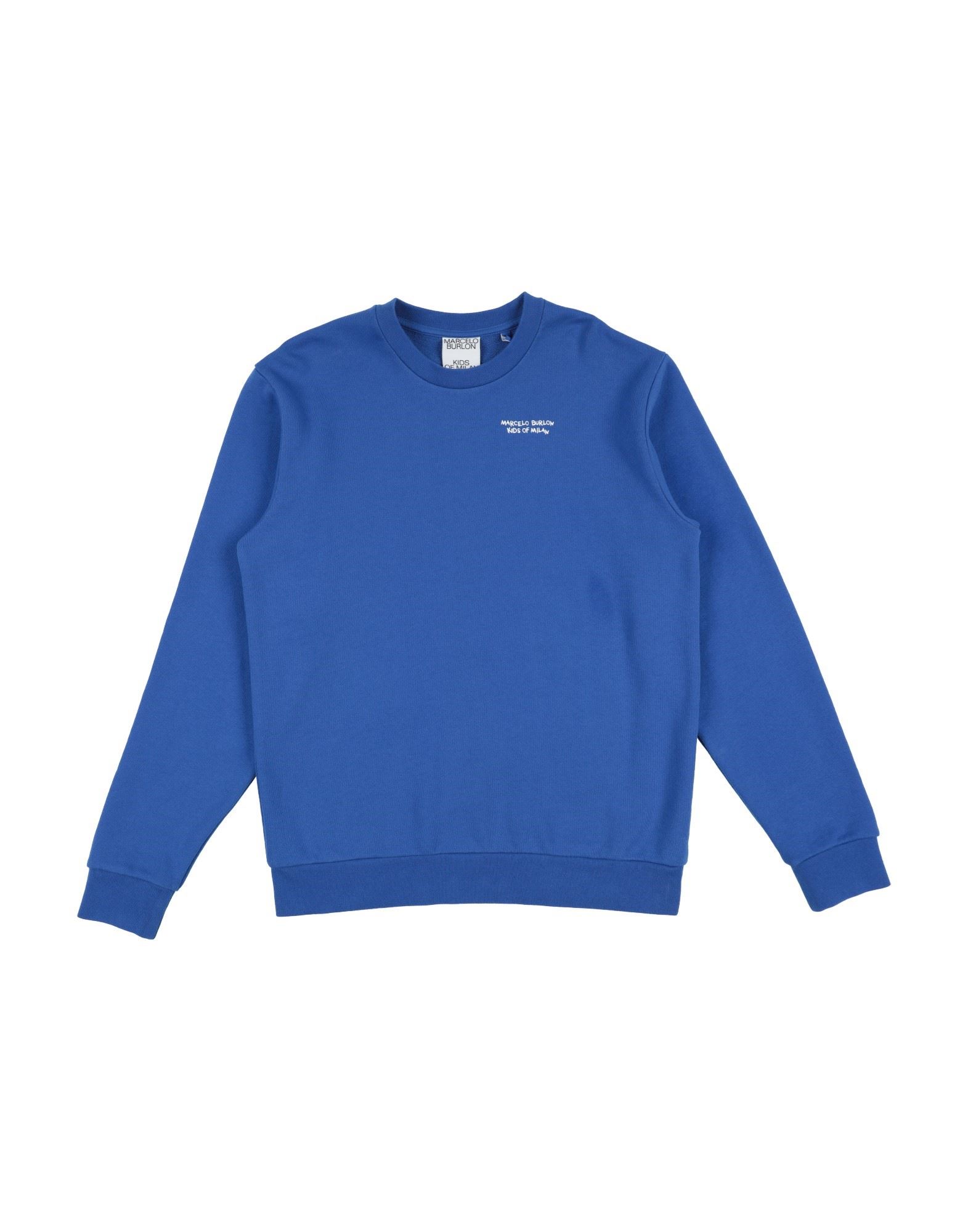 MARCELO BURLON Sweatshirt Kinder Blau von MARCELO BURLON