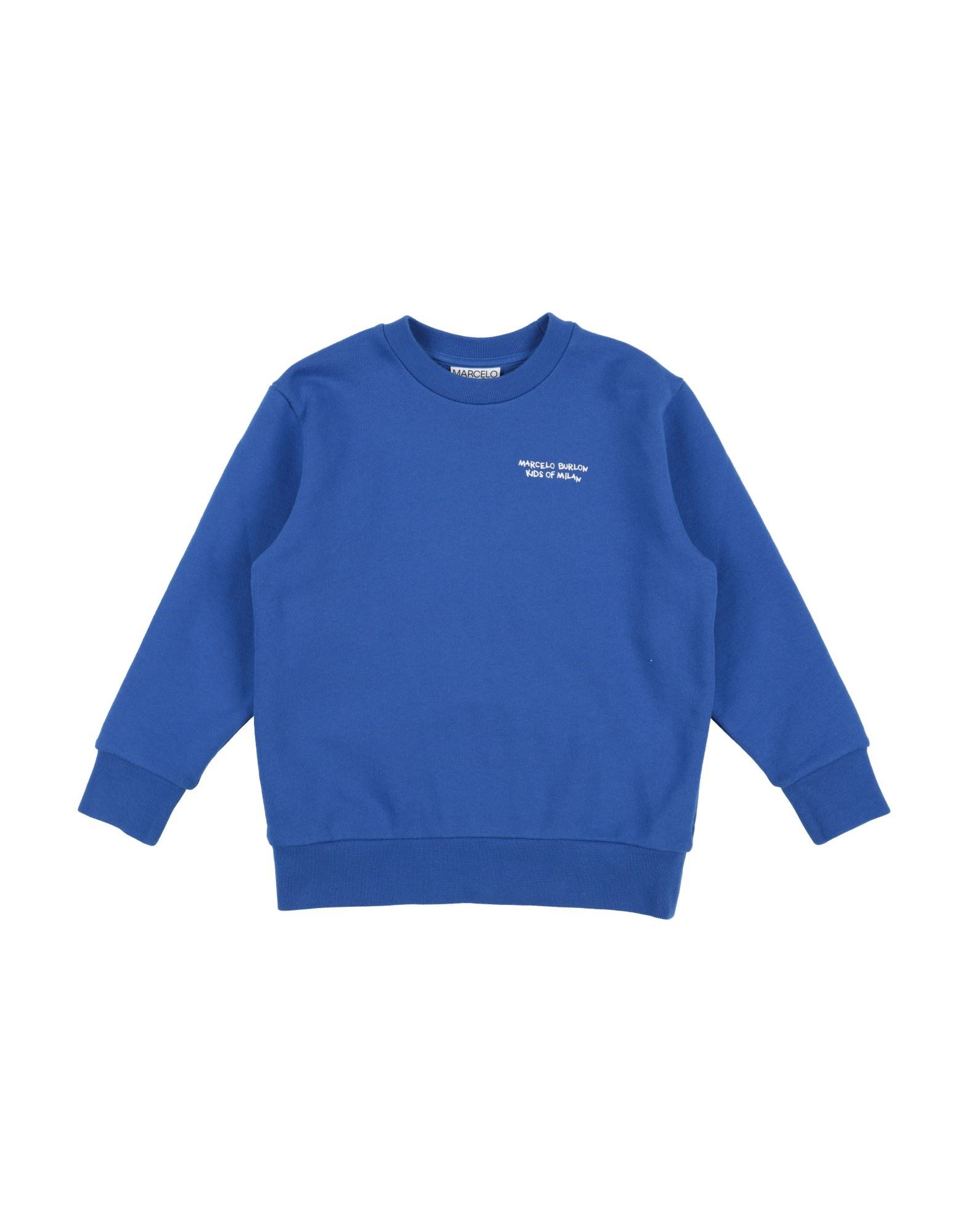 MARCELO BURLON Sweatshirt Kinder Blau von MARCELO BURLON