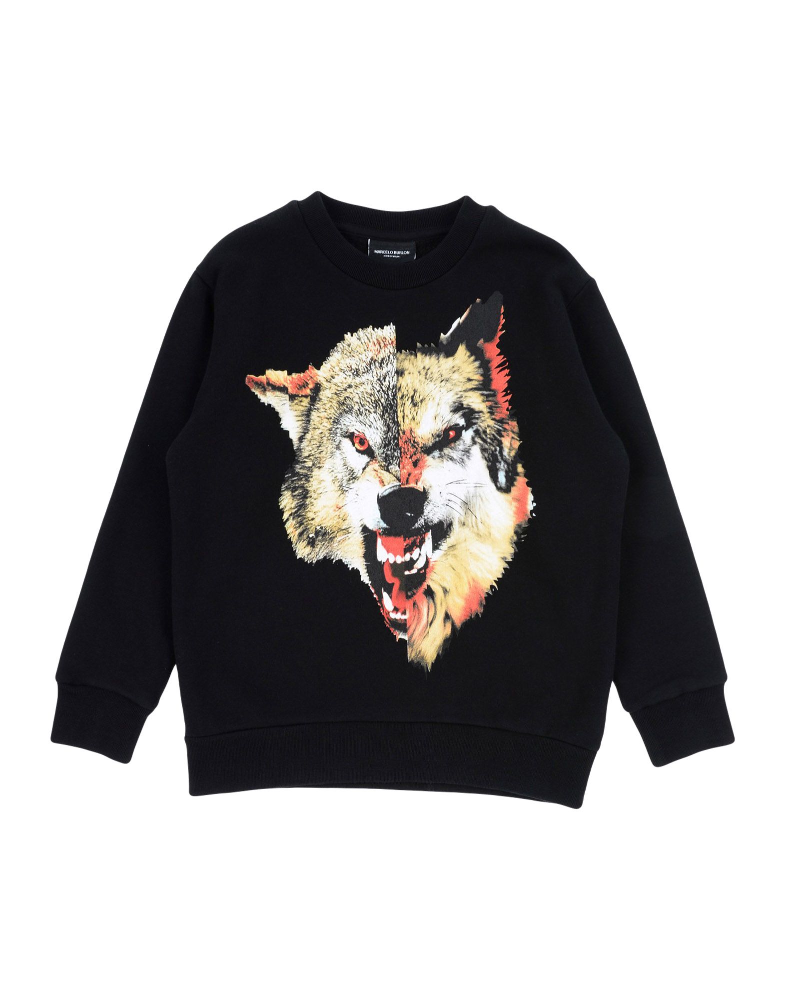 MARCELO BURLON Sweatshirt Kinder Schwarz von MARCELO BURLON