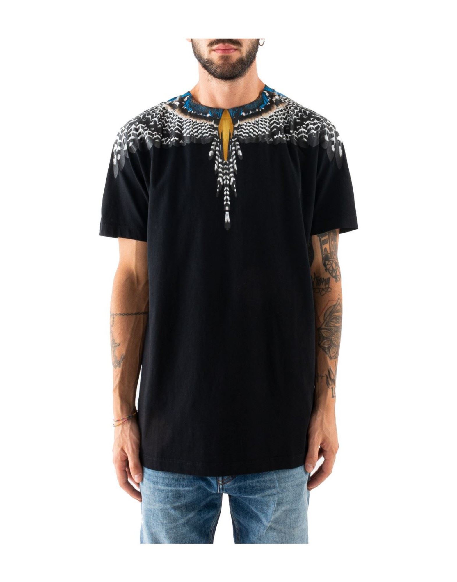 MARCELO BURLON T-shirts Herren Schwarz von MARCELO BURLON