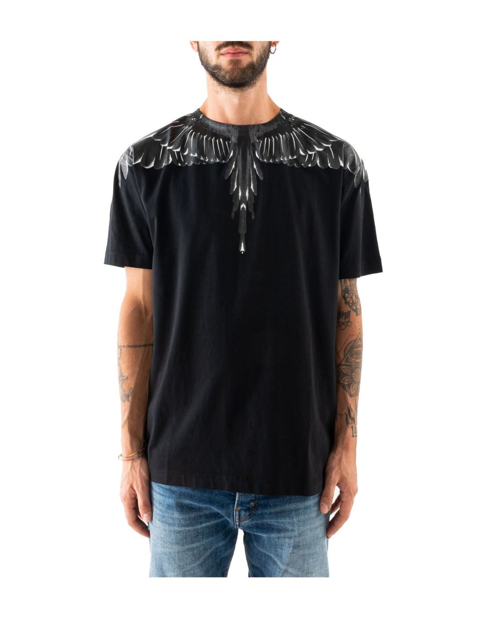 MARCELO BURLON T-shirts Herren Schwarz von MARCELO BURLON