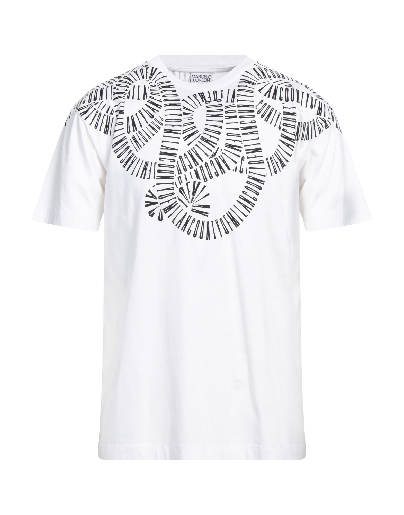 MARCELO BURLON T-shirts Herren Weiß von MARCELO BURLON