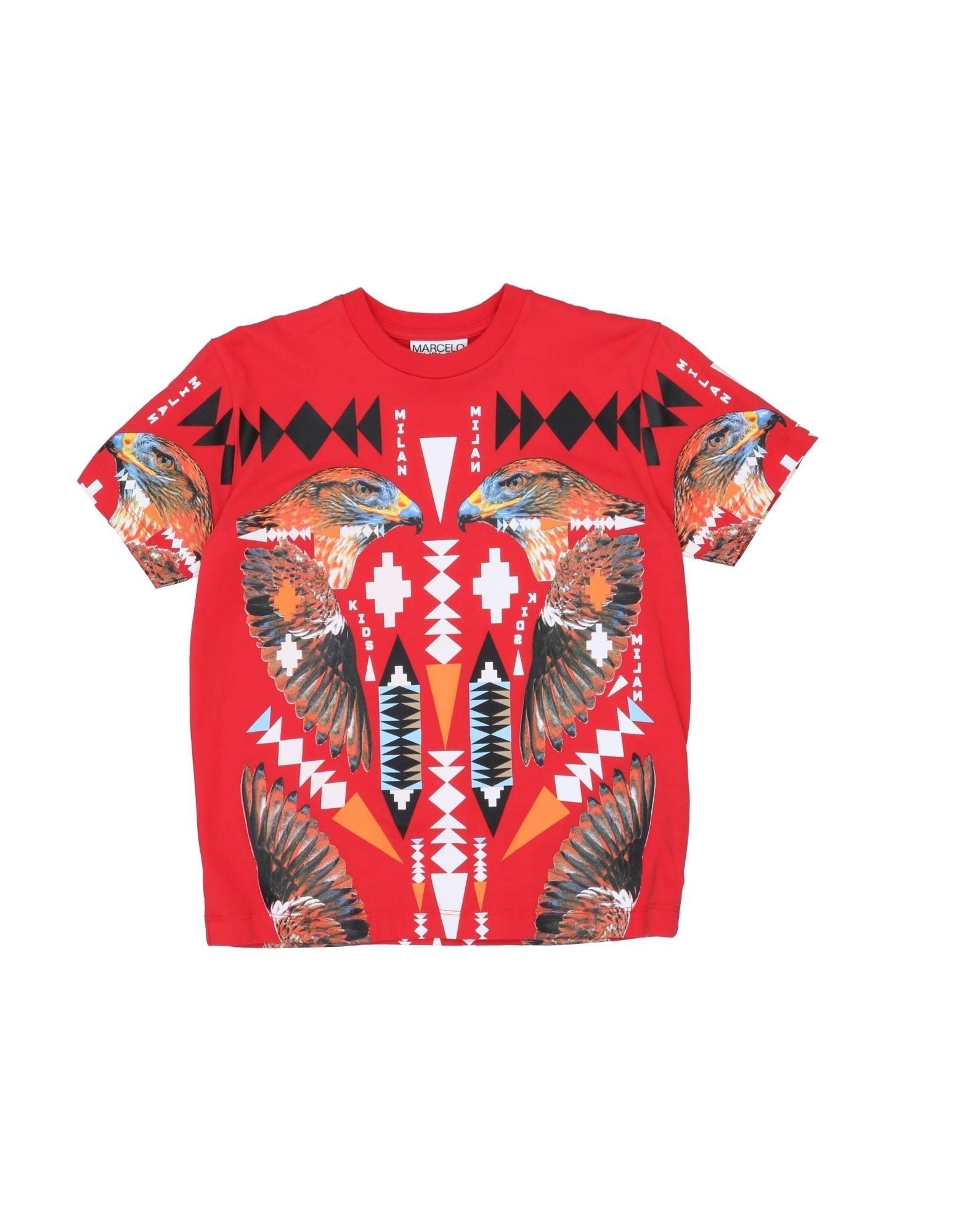 MARCELO BURLON T-shirts Kinder Rot von MARCELO BURLON