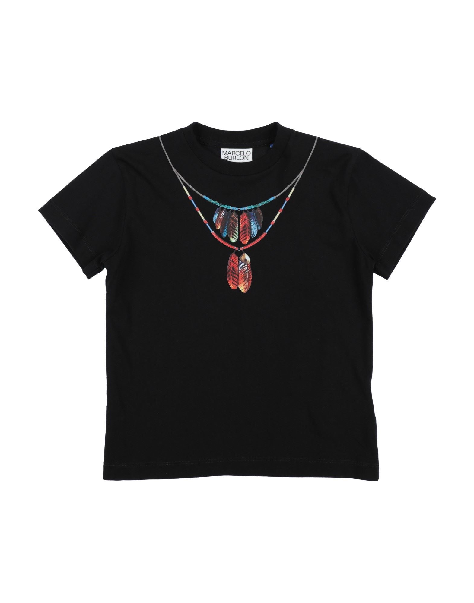 MARCELO BURLON T-shirts Kinder Schwarz von MARCELO BURLON