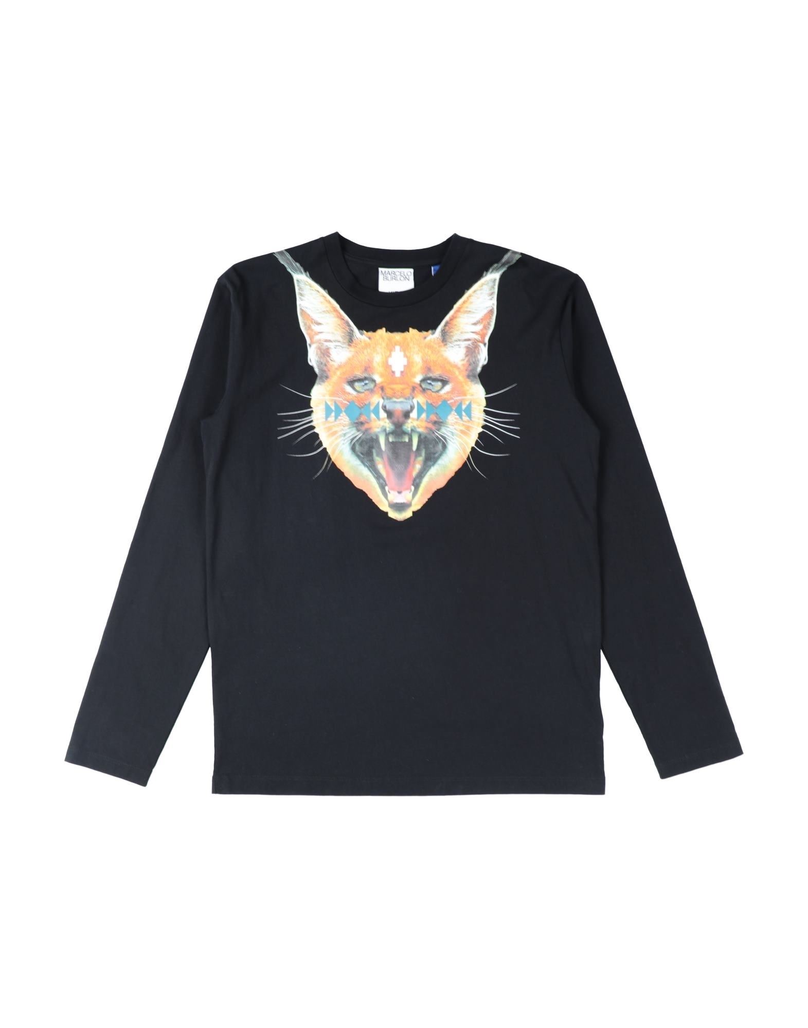 MARCELO BURLON T-shirts Kinder Schwarz MARCELO BURLON T-shirts Kinder Schwarz von MARCELO BURLON