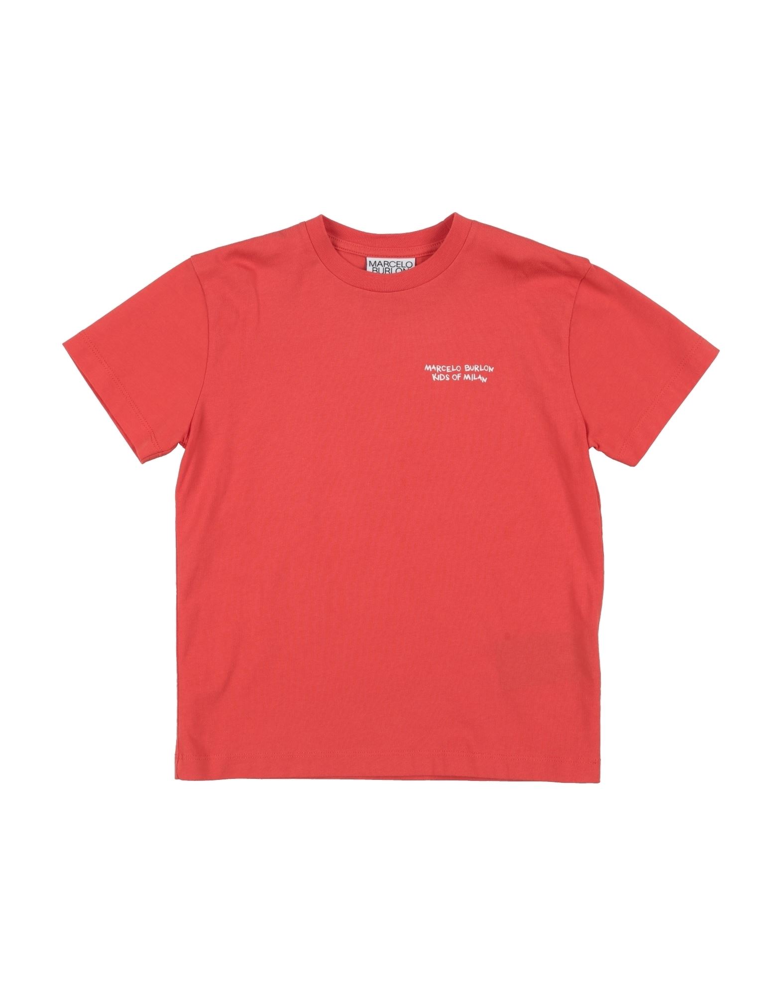 MARCELO BURLON T-shirts Kinder Tomatenrot von MARCELO BURLON