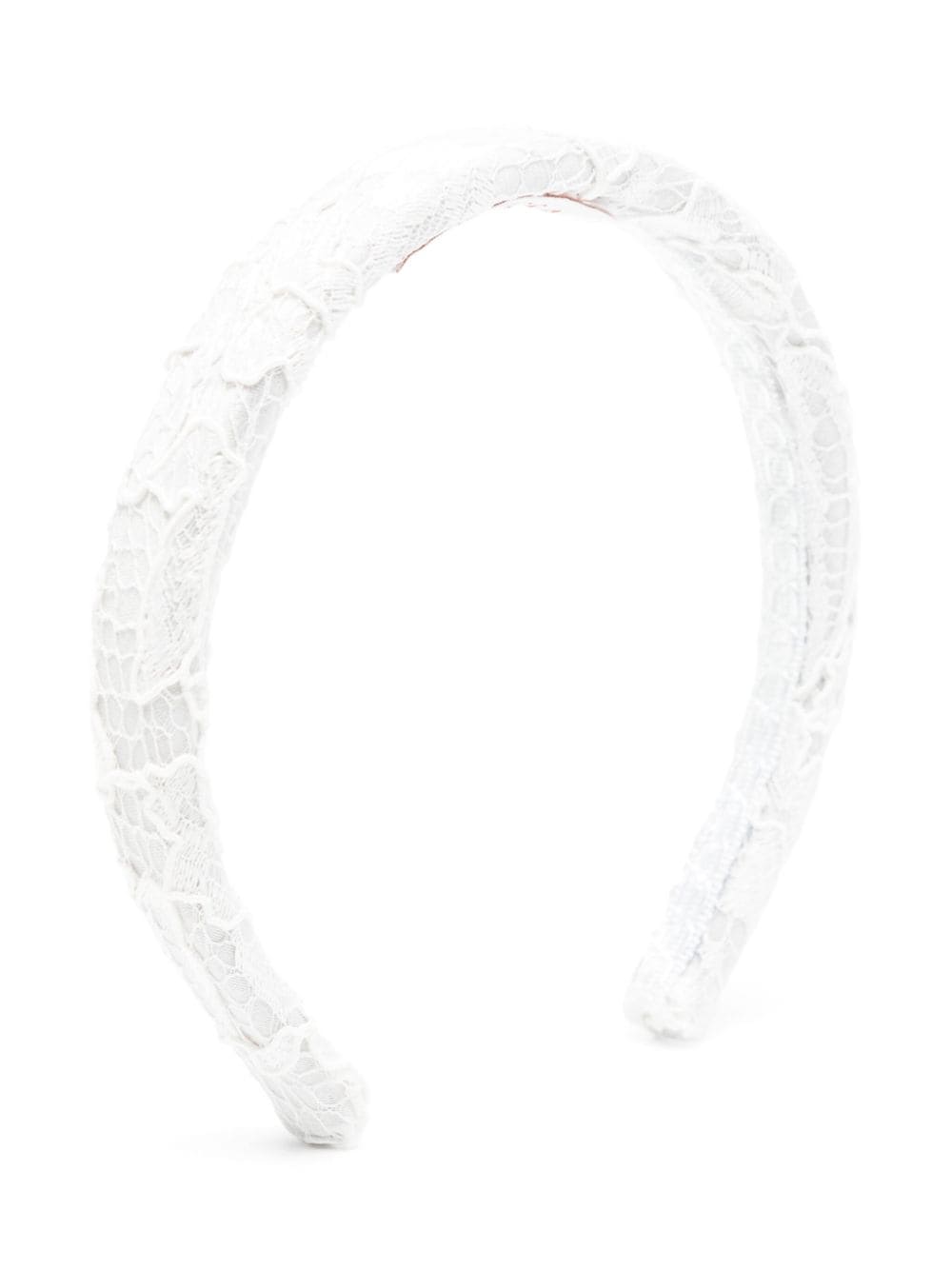 MARCHESA KIDS COUTURE floral-lace headband - Weiß von MARCHESA KIDS COUTURE