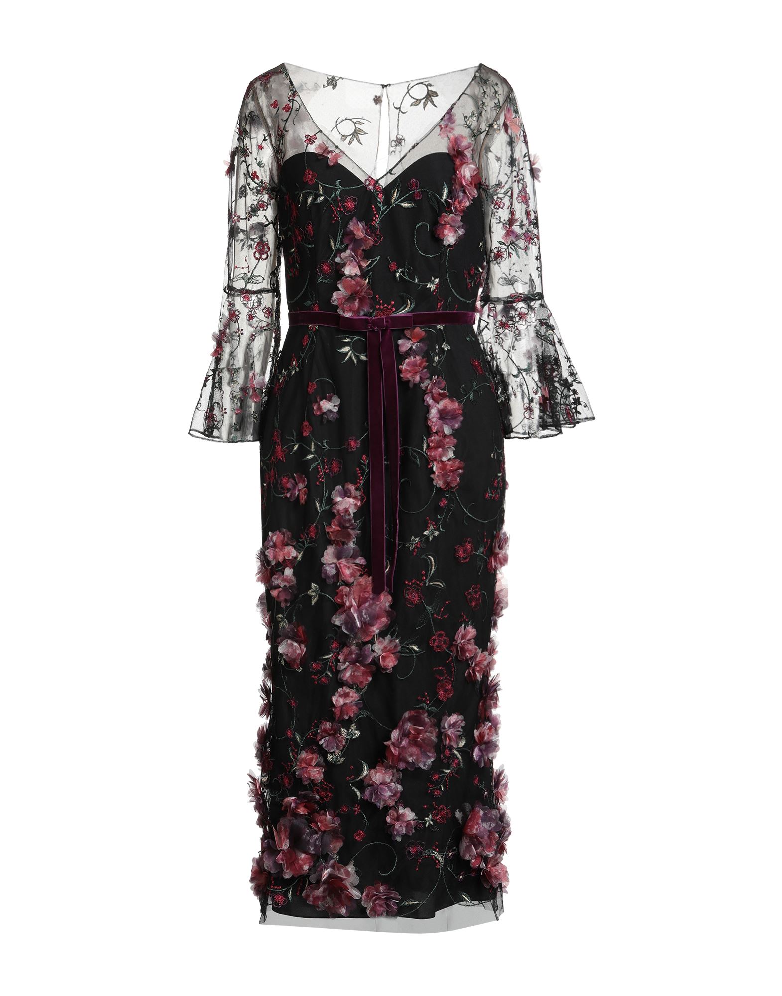 MARCHESA NOTTE Midi-kleid Damen Schwarz MARCHESA NOTTE Midi-kleid Damen Schwarz von MARCHESA NOTTE