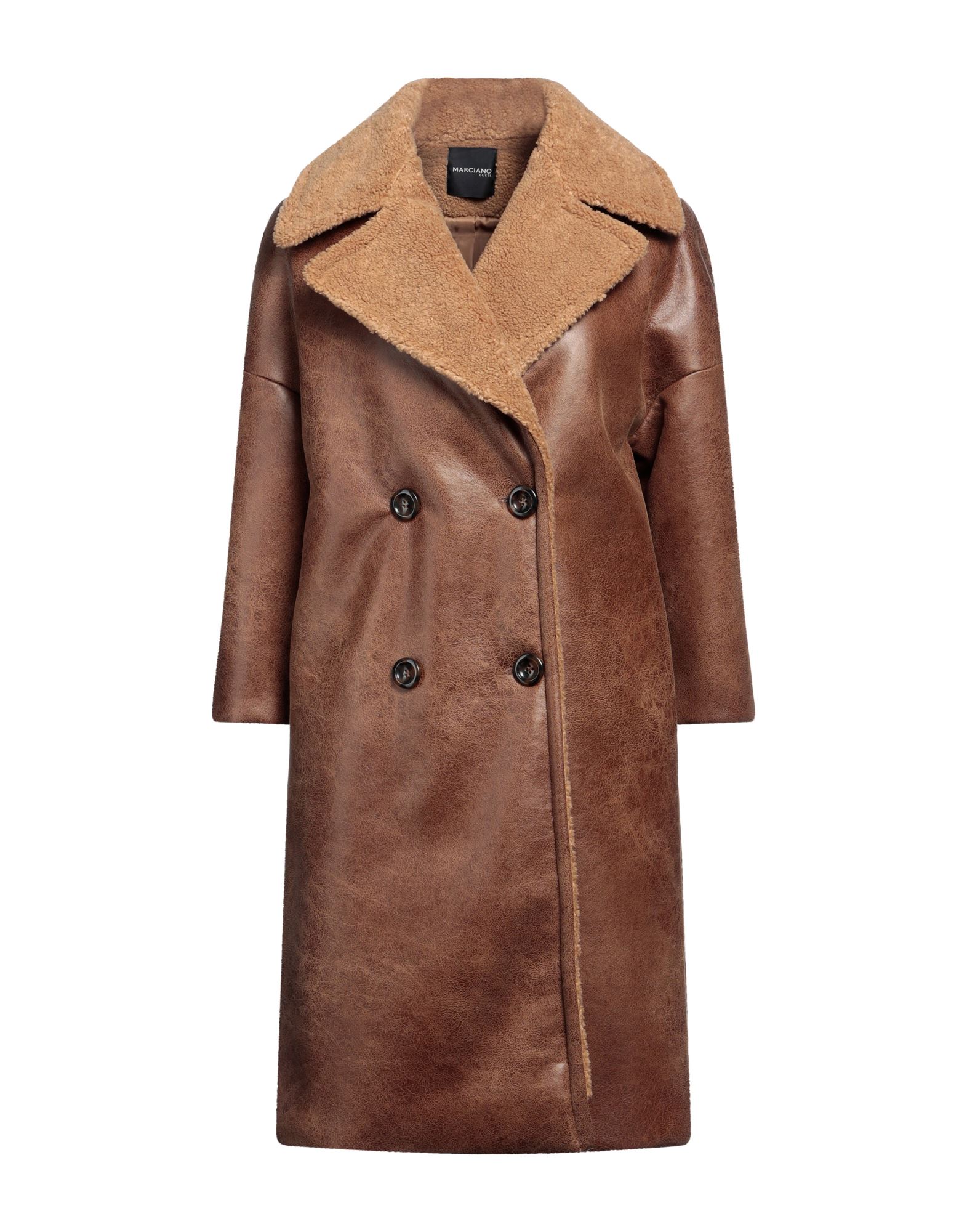 MARCIANO Shearling- & Kunstfell Damen Mittelbraun von MARCIANO