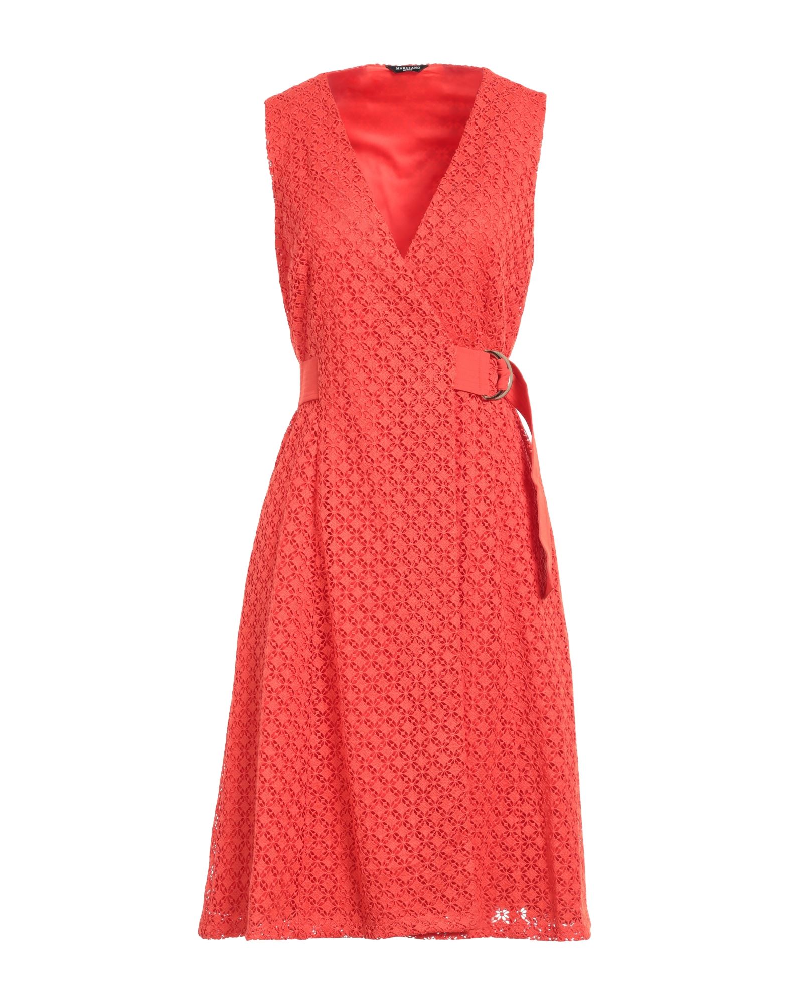 MARCIANO Midi-kleid Damen Rot von MARCIANO