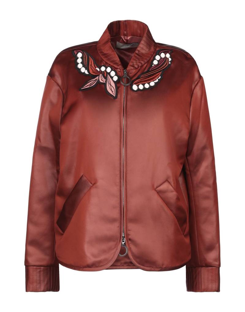 MARCO DE VINCENZO Jacke & Anorak Damen Ziegelrot von MARCO DE VINCENZO