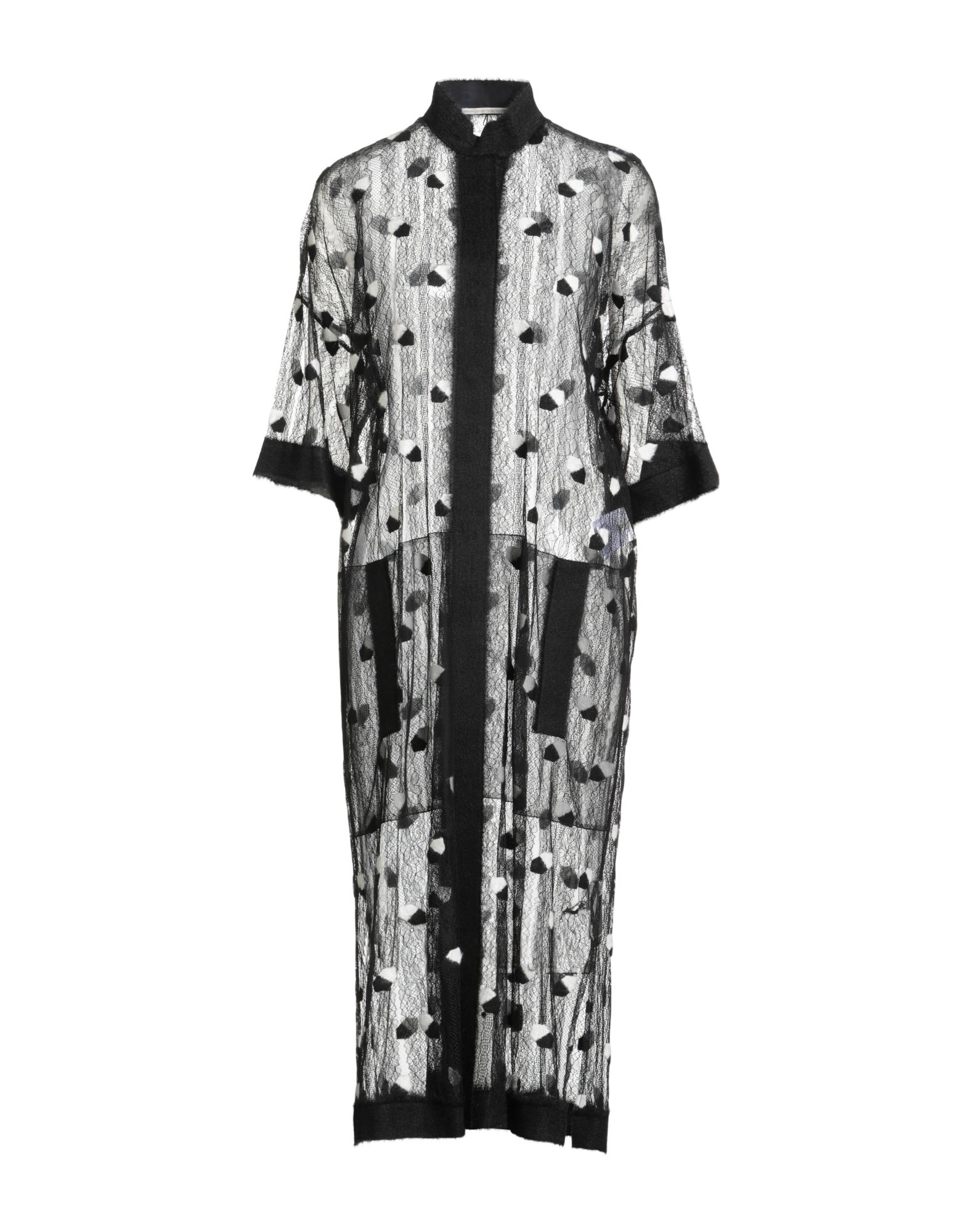 MARCO DE VINCENZO Midi-kleid Damen Schwarz von MARCO DE VINCENZO