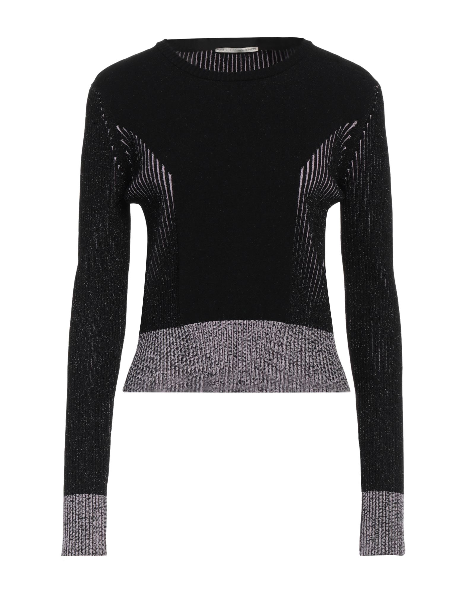 MARCO DE VINCENZO Pullover Damen Schwarz von MARCO DE VINCENZO