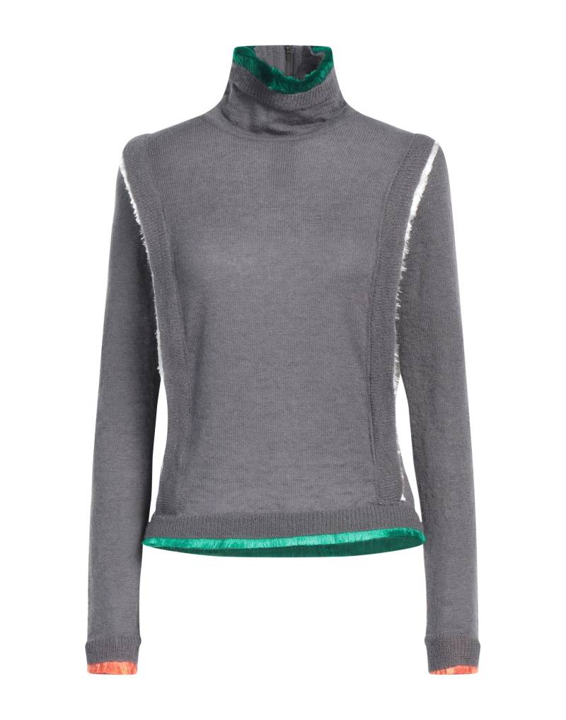 MARCO DE VINCENZO Rollkragenpullover Damen Grau von MARCO DE VINCENZO