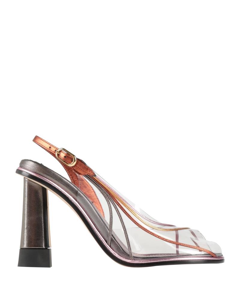 MARCO DE VINCENZO Sandale Damen Transparent von MARCO DE VINCENZO