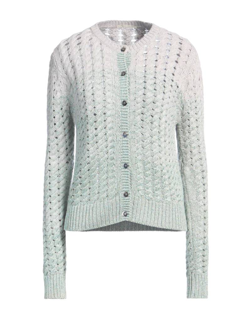 MARCO DE VINCENZO Strickjacke Damen Hellgrau von MARCO DE VINCENZO