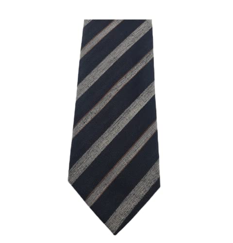 MARCO PASCALI Herren Seide Jacquard Krawatte, Schwarz, Pala 8 cm von Marco Pascali