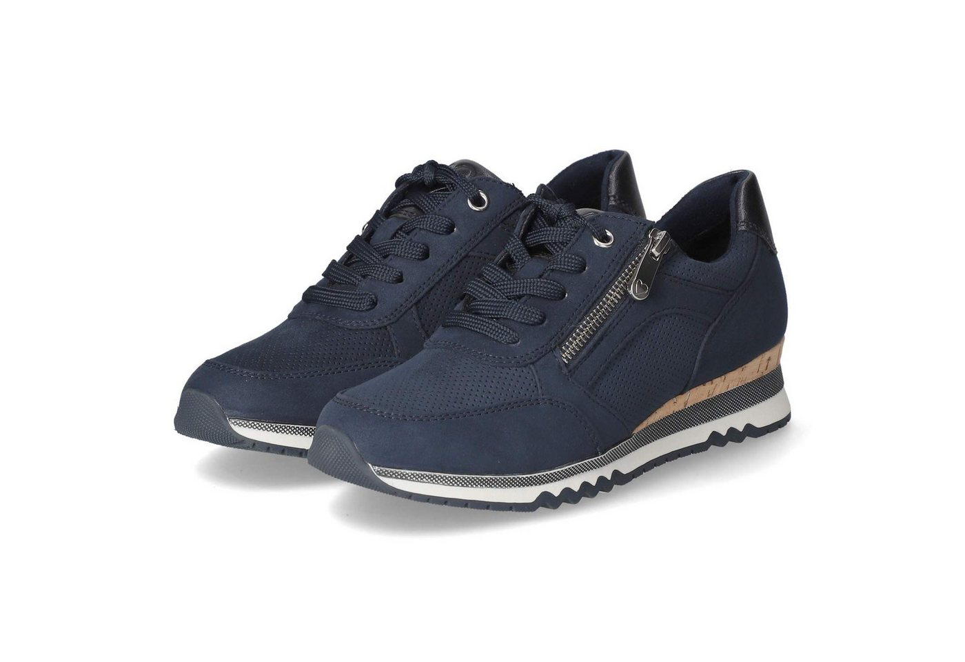 MARCO TOZZI Marco Tozzi 2-23781-41/890 Damen Textil & Synthetik blau Schnürschuh von MARCO TOZZI