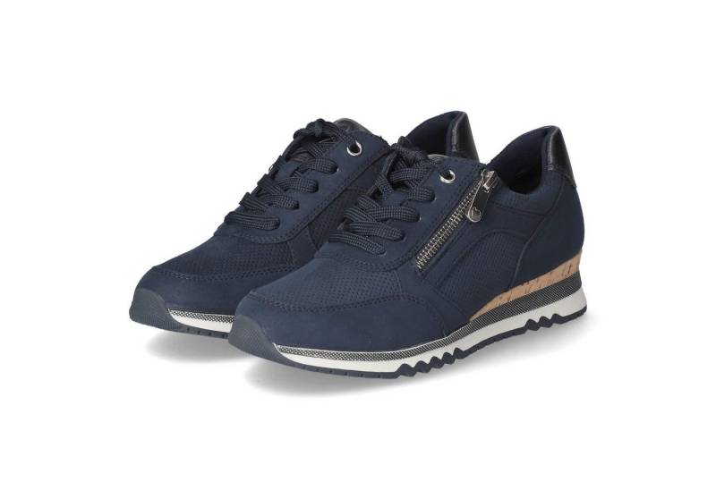 MARCO TOZZI Marco Tozzi 2-23781-41/890 Damen Textil & Synthetik blau Schnürschuh von MARCO TOZZI