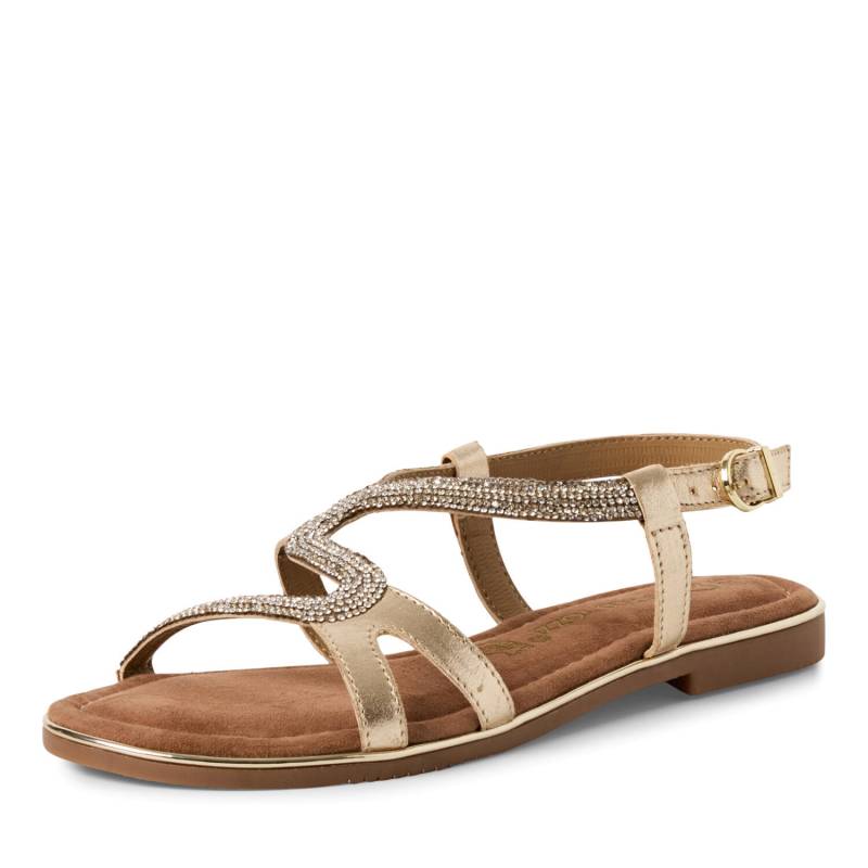 MARCO TOZZI - Da.-Sandalette gold comb - Gr. - 40 von MARCO TOZZI