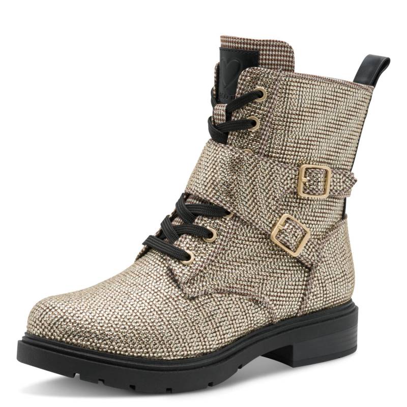 MARCO TOZZI - Da.-Stiefel beige structure - Gr. - 38 von MARCO TOZZI