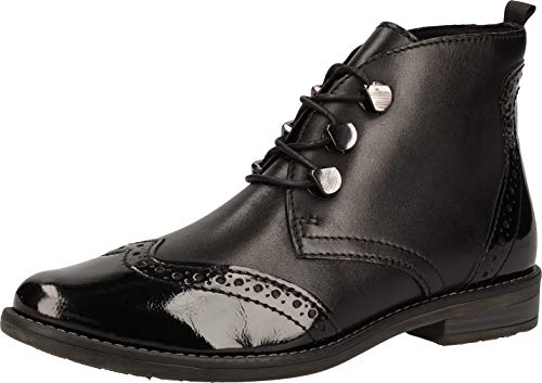 MARCO TOZZI Damen 2-2-25100-35 Chukka-Stiefel, Black Antic Comb, 42 EU von MARCO TOZZI