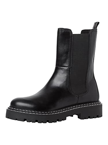 Marco Tozzi Damen 2-2-25481-29 Boot, Black/White, 38 EU von MARCO TOZZI