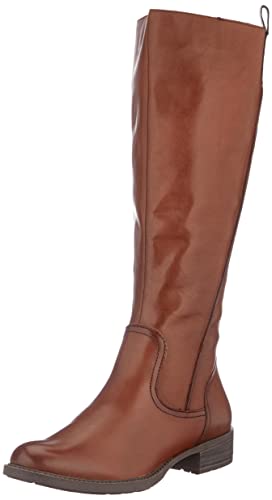 Marco Tozzi Damen 2-2-25505-27 Leder Langschaftstiefel Kniehohe Stiefel, Cognac ANT.COM, 37 EU von MARCO TOZZI