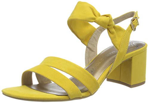 Marco Tozzi Damen 2-2-28300-24 Riemchensandalen, Gelb (Yellow 600) von MARCO TOZZI