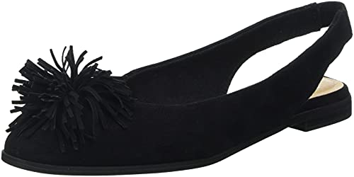 Marco Tozzi Damen 2-2-29405-26 Leder Slingpumps Pumps, Black, 39 EU von MARCO TOZZI