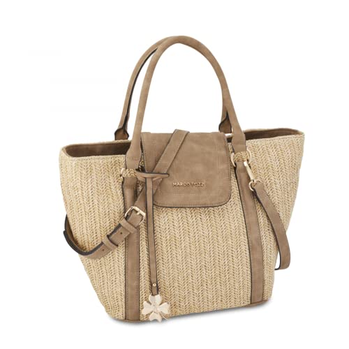 MARCO TOZZI Damen 2-2-81010-28 Handtasche, Taupe Comb von MARCO TOZZI