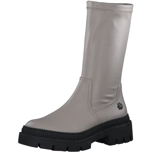 MARCO TOZZI Damen 2-2-85417-39 Halblange Stiefel, Ivory, 38 EU von MARCO TOZZI