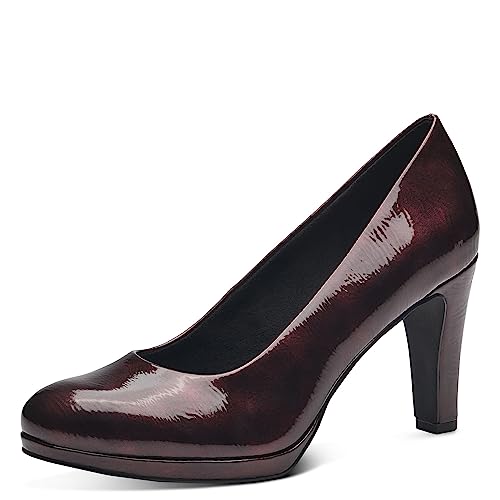 Marco Tozzi Damen 2-22412-41 Pumps, Bordeaux PAT, 37 EU von MARCO TOZZI