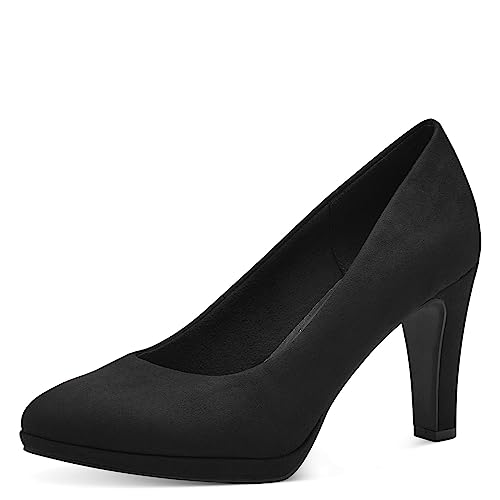 MARCO TOZZI Damen Pumps Vegan Elegant, Schwarz (Black), 40 EU von MARCO TOZZI