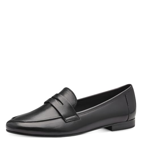 MARCO TOZZI Damen Slipper aus Leder mit Blockabsatz, Schwarz (Black), 36 EU MARCO TOZZI Damen Slipper aus Leder mit Blockabsatz, Schwarz (Black), 36 EU von MARCO TOZZI