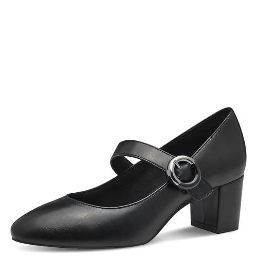 MARCO TOZZI Damen Pumps Spitz mit Schließe, Schwarz (Black), 41 EU MARCO TOZZI Damen Pumps Spitz mit Schließe, Schwarz (Black), 41 EU von MARCO TOZZI