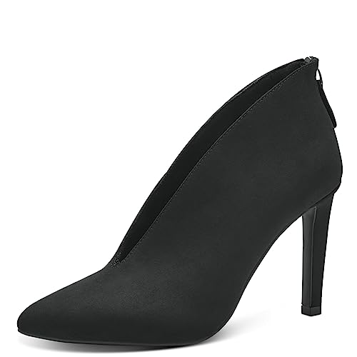 MARCO TOZZI Damen Pumps Elegant V-Ausschnitt, Schwarz (Black), 39 von MARCO TOZZI