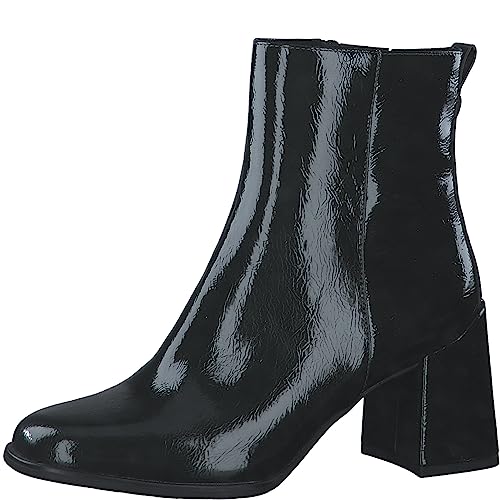 MARCO TOZZI Damen Stiefeletten mit Absatz Elegant, Grün (Forest Patent), 37 von MARCO TOZZI