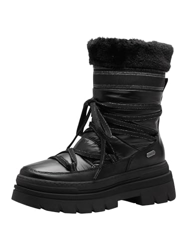 MARCO TOZZI Damen 2-26288-41 Warmfutterboot, Black Comb, 39 EU von MARCO TOZZI
