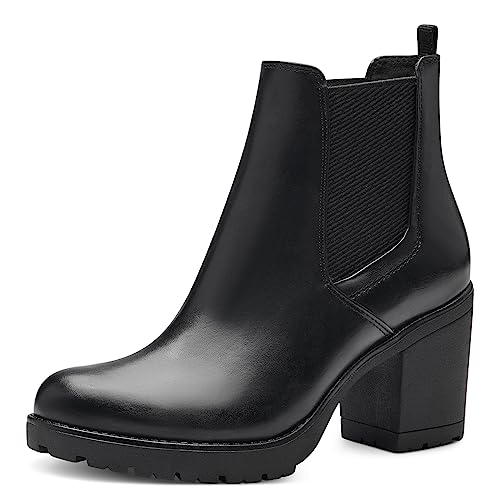 MARCO TOZZI Damen 2-25414-41 Chelsea-Stiefel, Schwarz, 38 EU von MARCO TOZZI