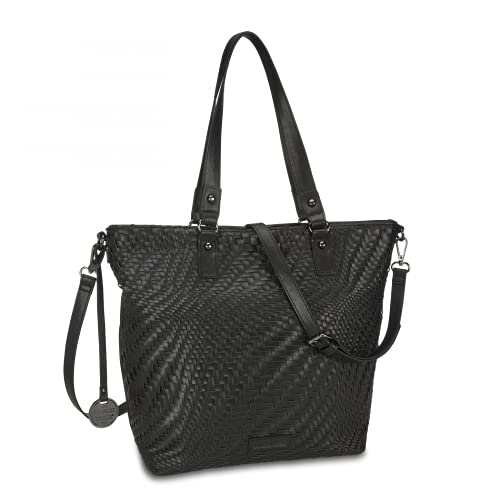 Marco Tozzi Damen Handtasche 2-2-61010-27, Black ANT.Comb von MARCO TOZZI