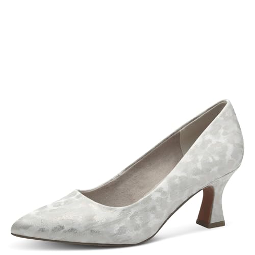 MARCO TOZZI Damen Pumps Spitz Vegan, Mehrfarbig (Leo Dune), 39 EU von MARCO TOZZI